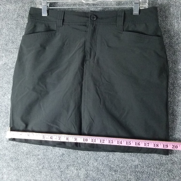 Eddie Bauer Women's skirt  Skort size 6 Black - Picture 6 of 10
